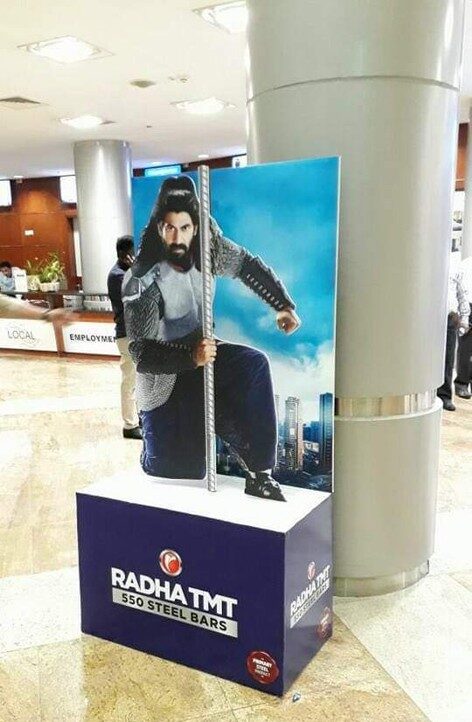 Radha TMT Standee