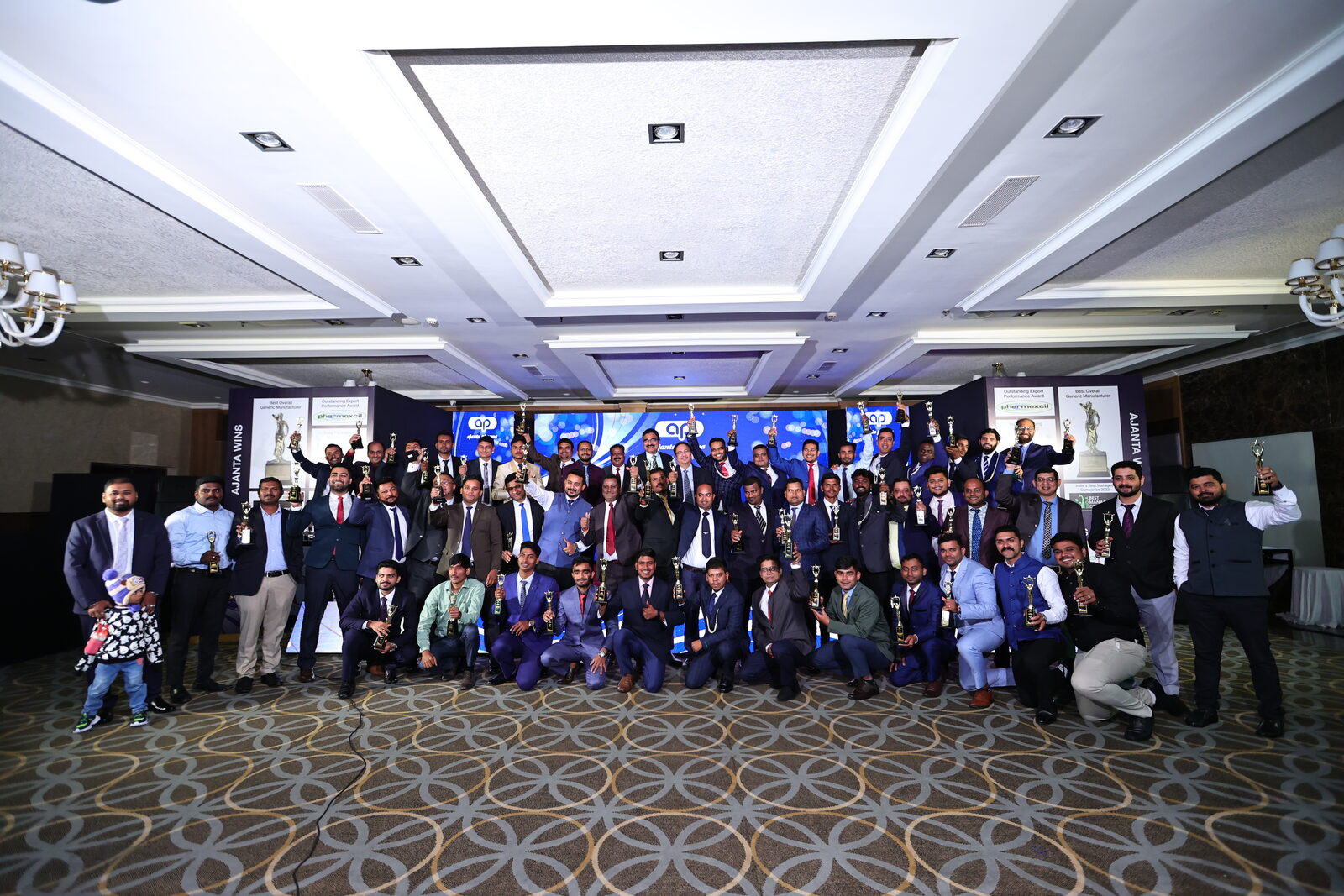 Ajanta Pharma — Award Group Photo
