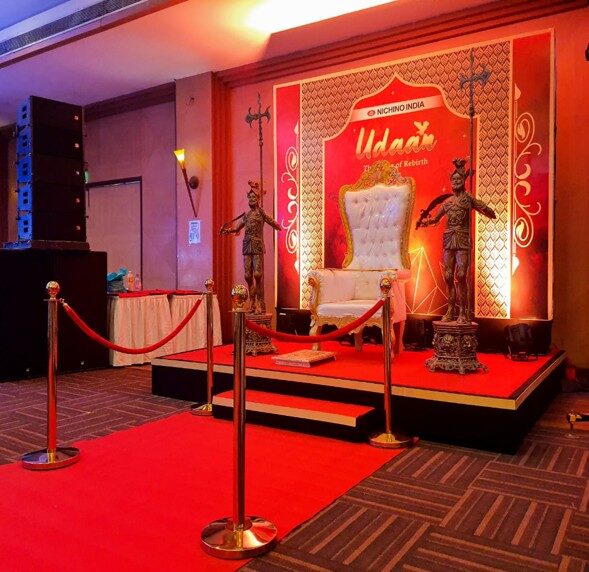 Nichino India — Udaan Throne Stage